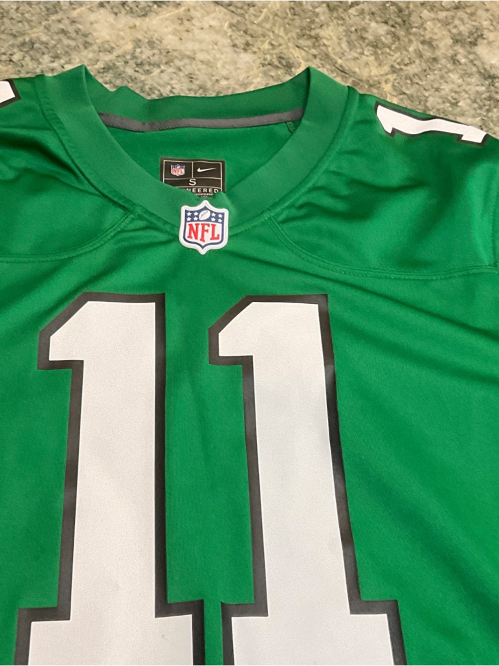 NFL Philadelphia Eagles AJ Brown Jersey, Small